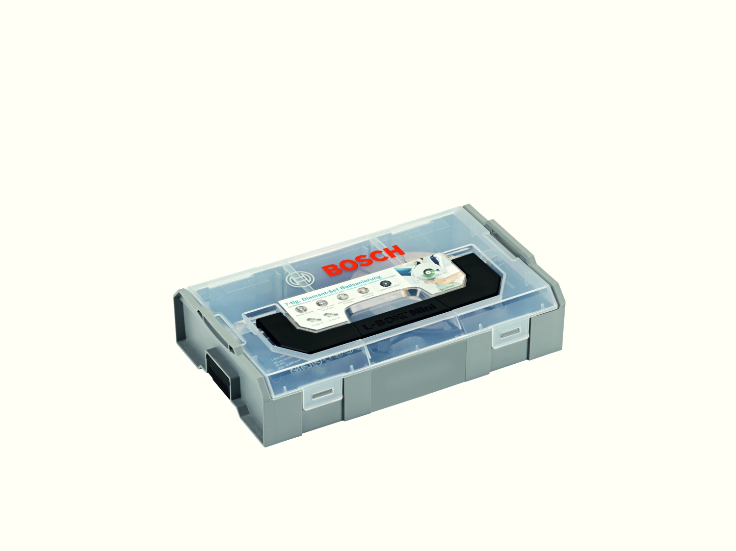 Jeu de lames de scie Starlock en mini L-Boxx avec crayons - BOSCH - 061599766V - Image 3