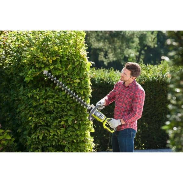 Taille-haies électrique filaire 800 W RYOBI RHT8165RL - lames 65 cm - écartement 34 mm - poignée arriere rotative - HedgeSwee - Image 4