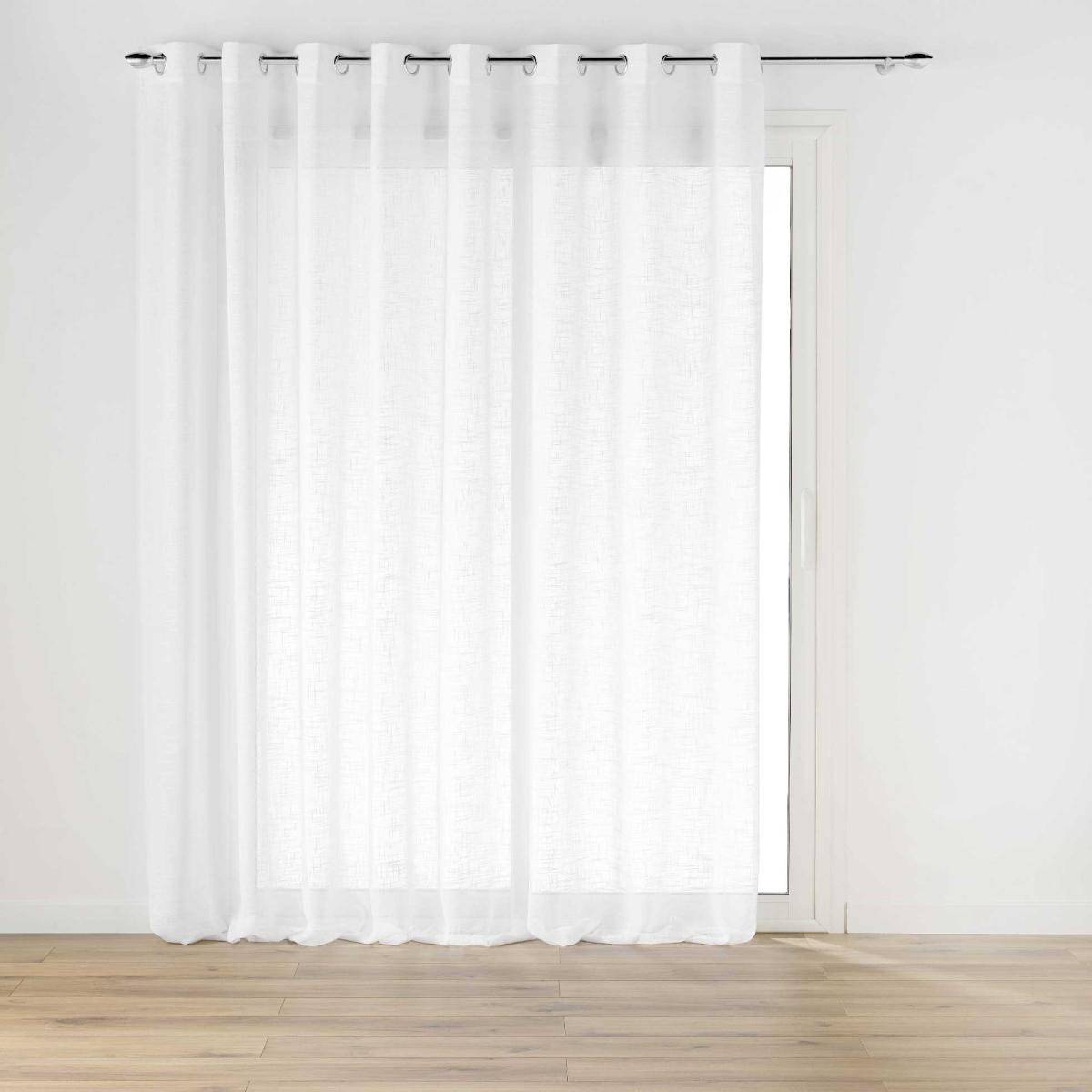 Rideau Voilage "Haltona" 300x240cm Blanc