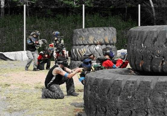 Filet Paintball - Aération et solidité Noir 3m x 50m - Image 1