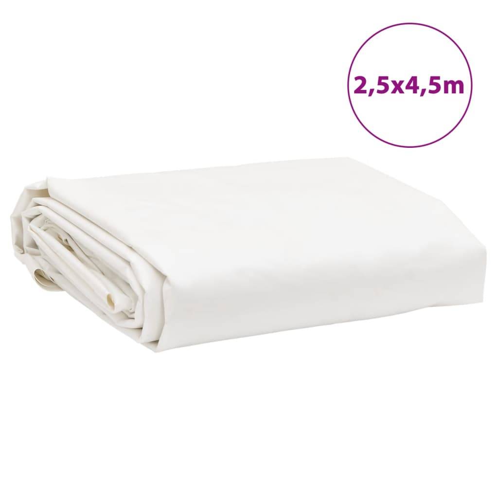 Couverture PVC 650g/m² Étanche pour Protection de Chantier Blanche 2,5x4,5 m – ComfortXL Outdoor Living - Image 8