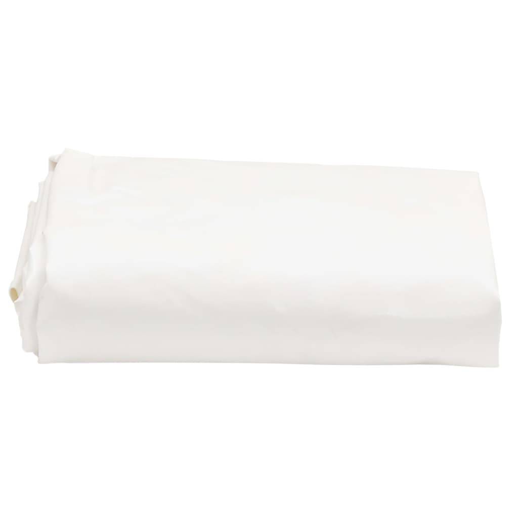 Couverture PVC 650g/m² Étanche pour Protection de Chantier Blanche 2,5x4,5 m – ComfortXL Outdoor Living - Image 2