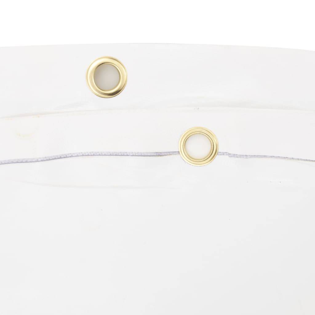 Couverture PVC 650g/m² Étanche pour Protection de Chantier Blanche 2,5x4,5 m – ComfortXL Outdoor Living - Image 5