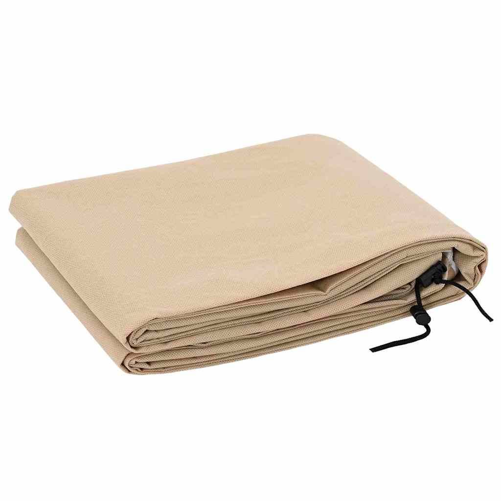 PANGIVO - Housses de protection hivernale tissu non tissé beige 155 x 155 x 155 cm - PANGIVO - Image 2