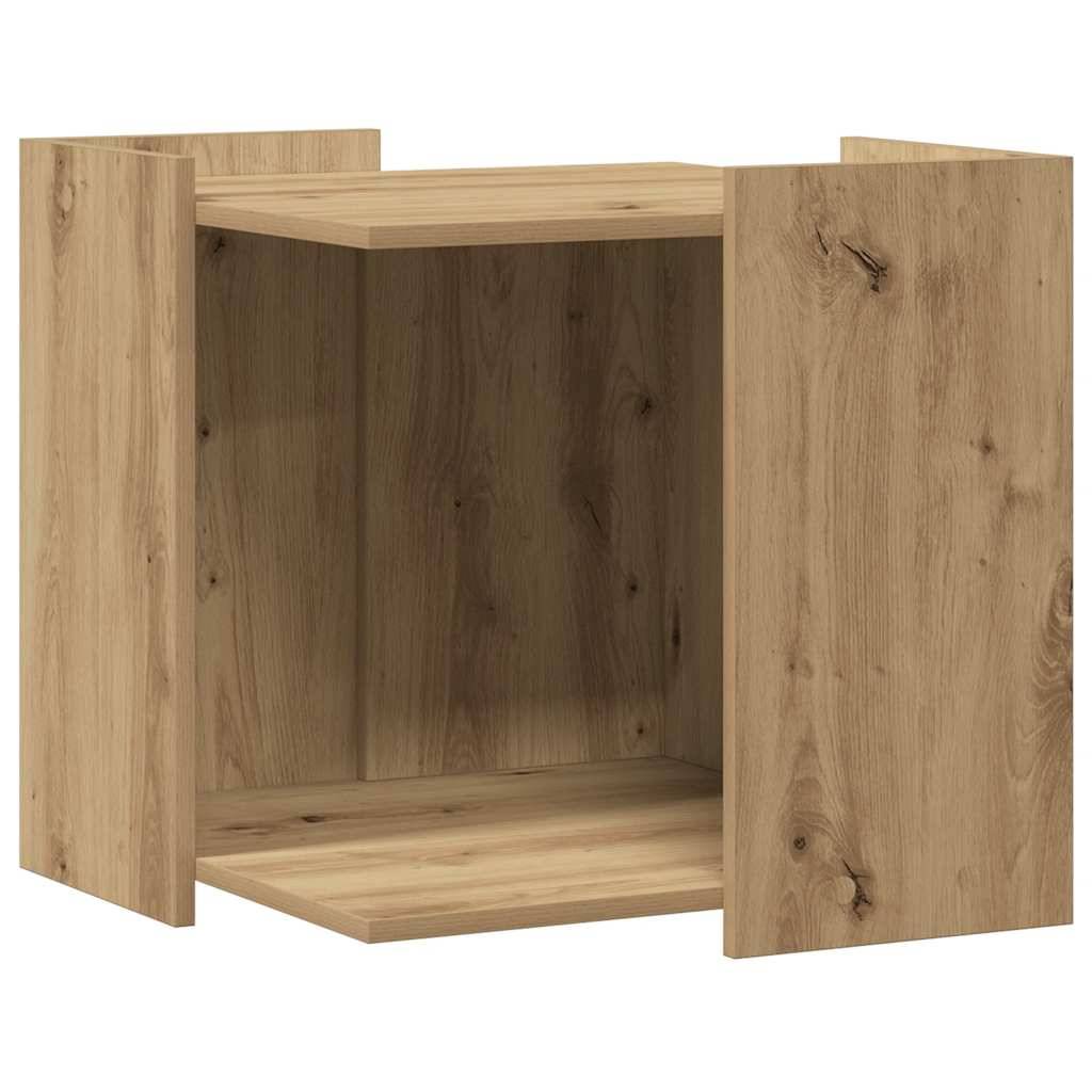 Prolenta Premium - Meuble à litière pour chat bois marron 53 x 53 x 51 cm - Prolenta premium p348.8 - Image 1