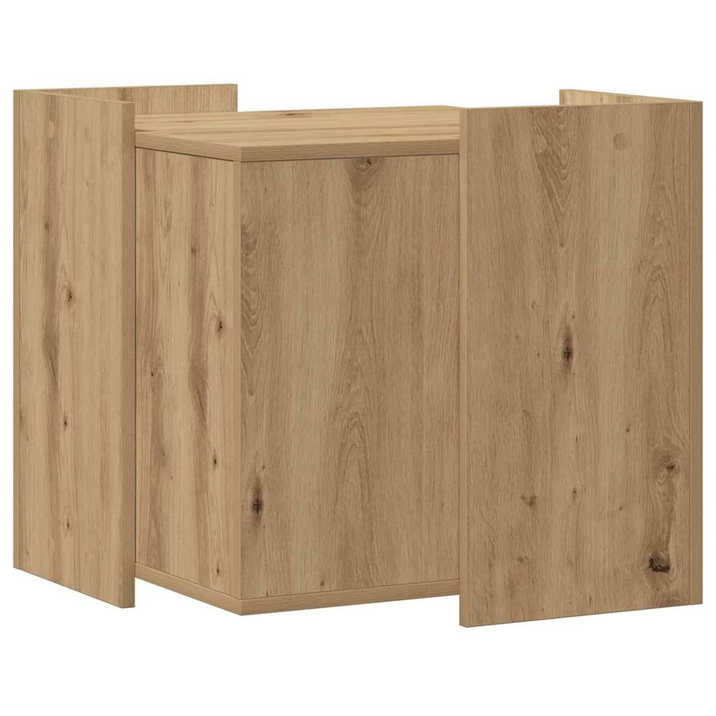 Prolenta Premium - Meuble à litière pour chat bois marron 53 x 53 x 51 cm - Prolenta premium p348.8 - Image 5