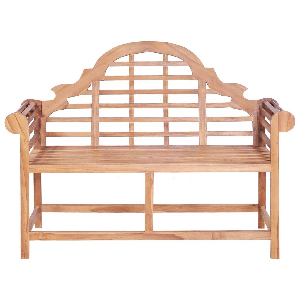 PANGIVO - Banc de jardin bois de teck naturel 127 x 58.5 x 92.5 cm - PANGIVO - Image 2