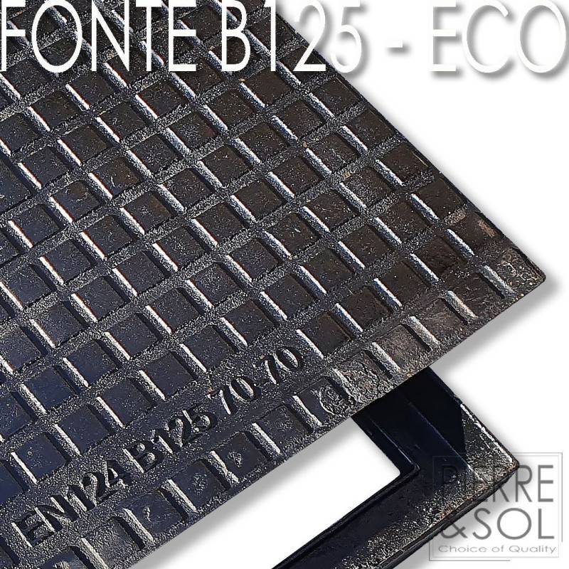 Regards et Couvercles hydrauliques en fonte B125 - LINE ECO - 30 x 30 cm - Image 2