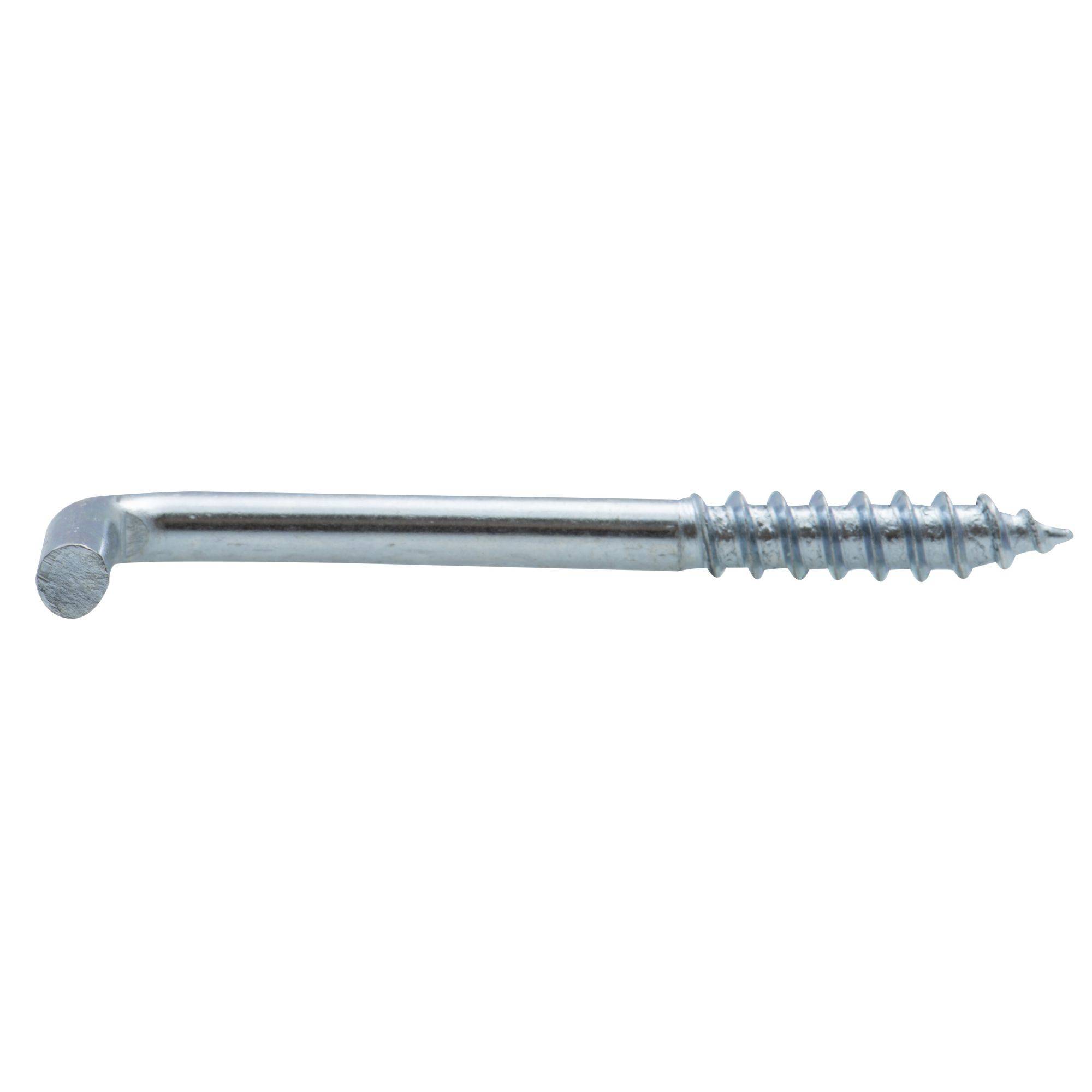 Gond à visser zingué filet bois Viswood - 4x50mm (lot de 6 gonds) - Image 4