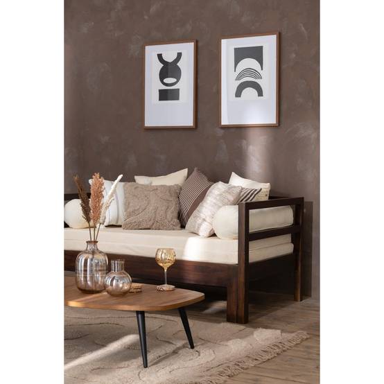 Table Basse en Bois "Teck" 120cm Naturel - Image 7