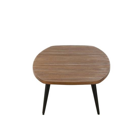 Table Basse en Bois "Teck" 120cm Naturel - Image 3
