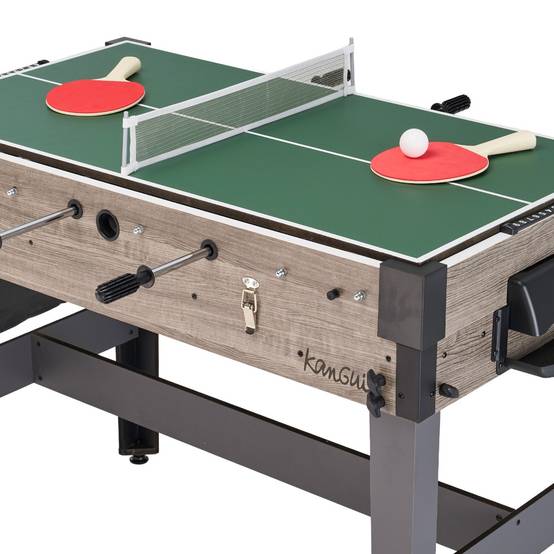 KANGUI Table de jeux 10 en 1 - Baby-Foot - Billard - Ping Pong - Hockey KANGUI Table de jeux 10 en 1 - Baby-Foot - Billard - Ping Pong - Hockey
