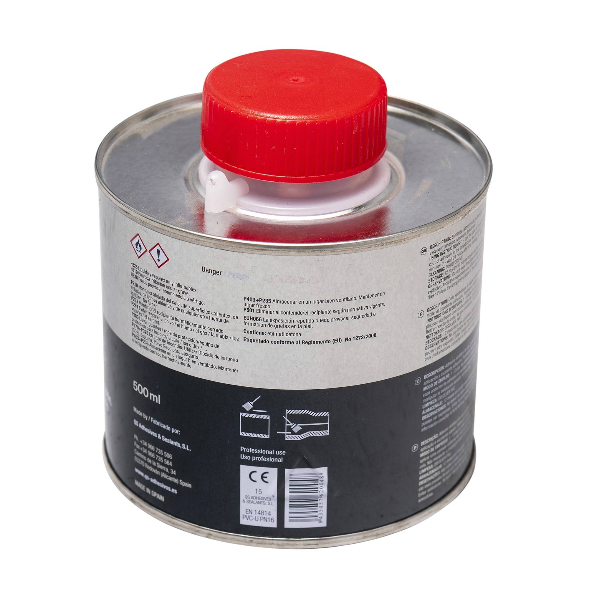 Colle pour PVC 500 ml QS - Image 4