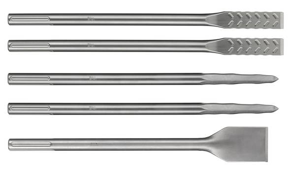 Makita - Pack de 5 Burins Premium SDS-Max MAKITA - E-04927
