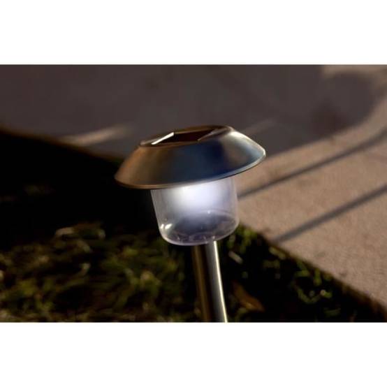 Lumisky - Lot de 8 balises solaires LED blanc froid - ALESIA - LUMISKY - Métal - Extérieur - Image 3