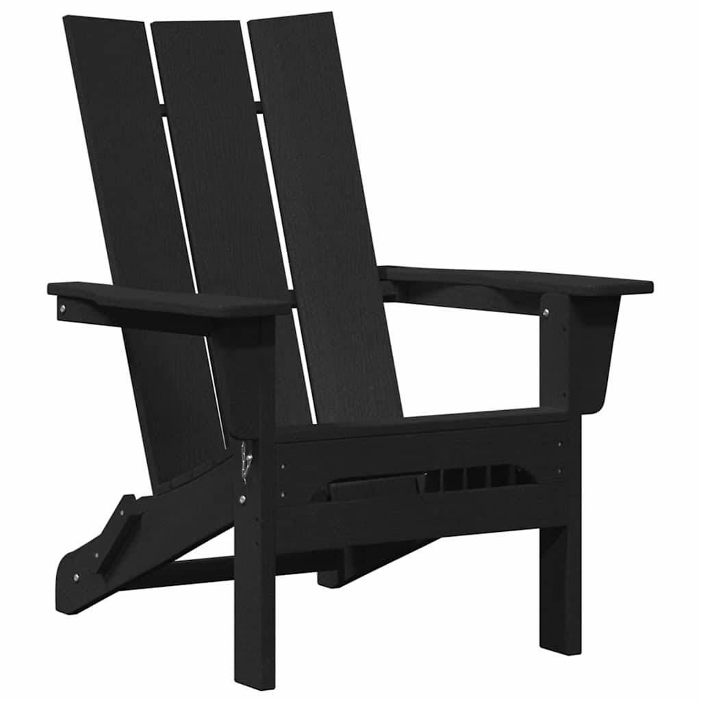 PANGIVO - Chaise de jardin Polyéthylène Noir 80.5 x 74.5 x 92 cm, Poids :33.84kg - PANGIVO - Image 4