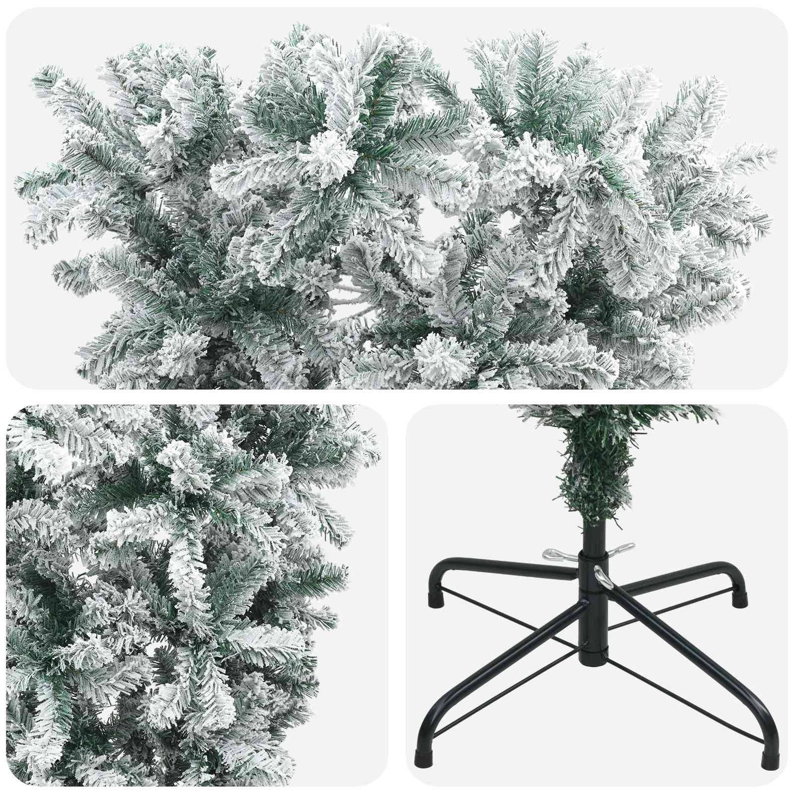 Vidaxl - Sapin de Noël artificiel inversé 180 cm PVC et Acier vidaXL 42055172 - Image 5