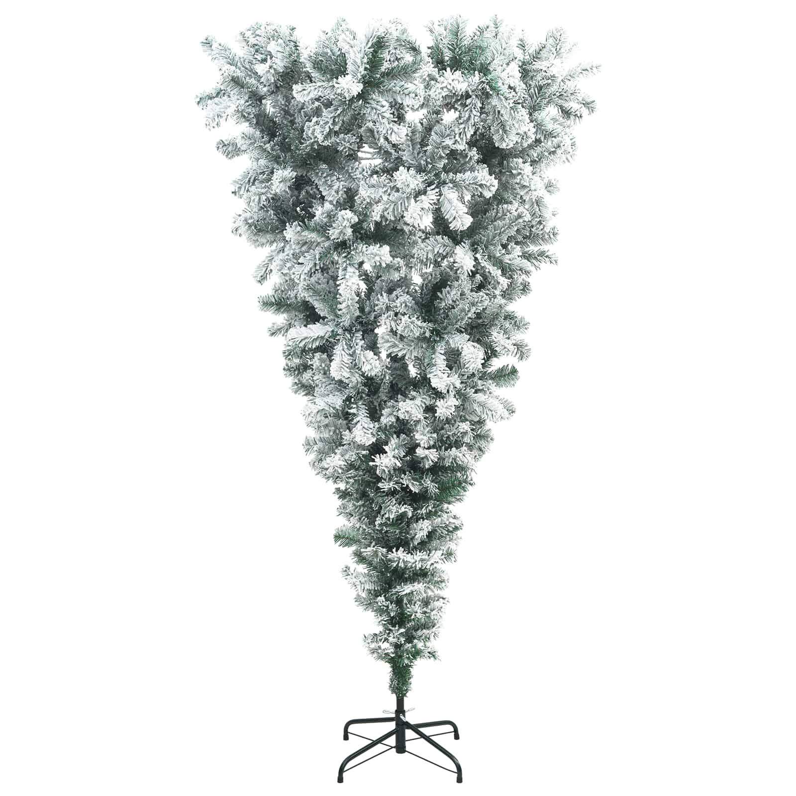 Vidaxl - Sapin de Noël artificiel inversé 180 cm PVC et Acier vidaXL 42055172 - Image 4