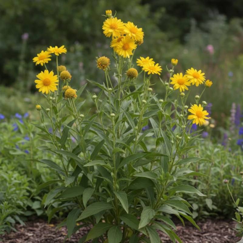 Gaillarde Aurea Pura à fleurs Jaune/ - feuillage Caduc - Godet - 5/20 cm - Image 1