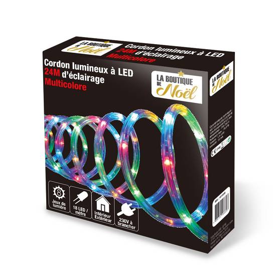 Cordon lumineux électrique 40 mètres Multicolore - Image 1