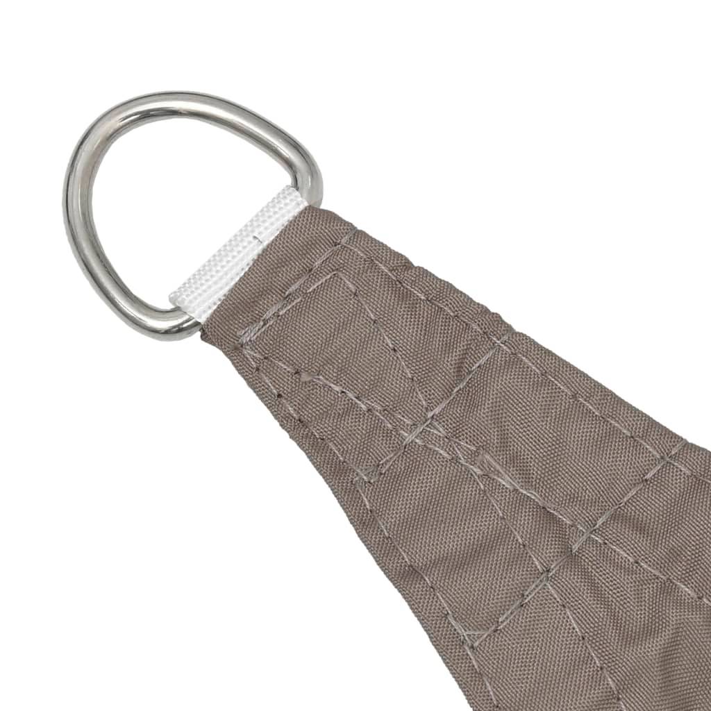 Helloshop26 - Voile toile d'ombrage parasol tissu oxford carré 4,5 x 4,5 m taupe - Image 4