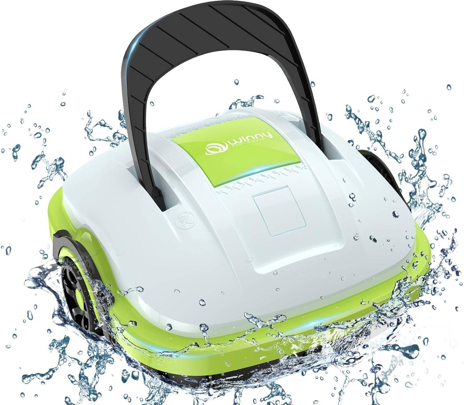 Robot Piscine Sans Fil Osprey 200, Nettoyage Automatique 50 min, Filtration 180 microns, Batterie Rechargeable, Compatible Tous Revêtements - Image 1