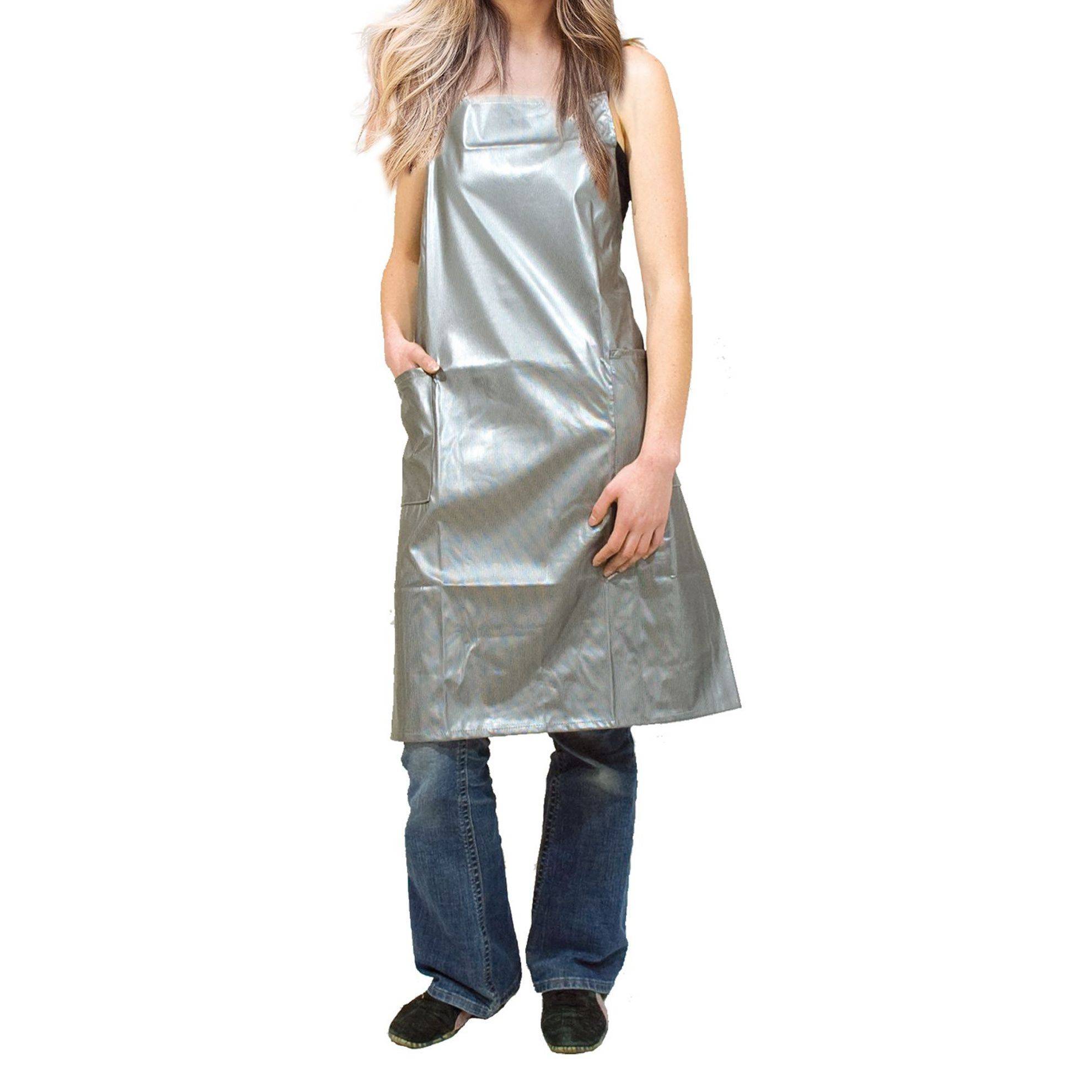 Tablier imperméable de toilettage Couleur : Argent PHOENIX UNIVERSAL