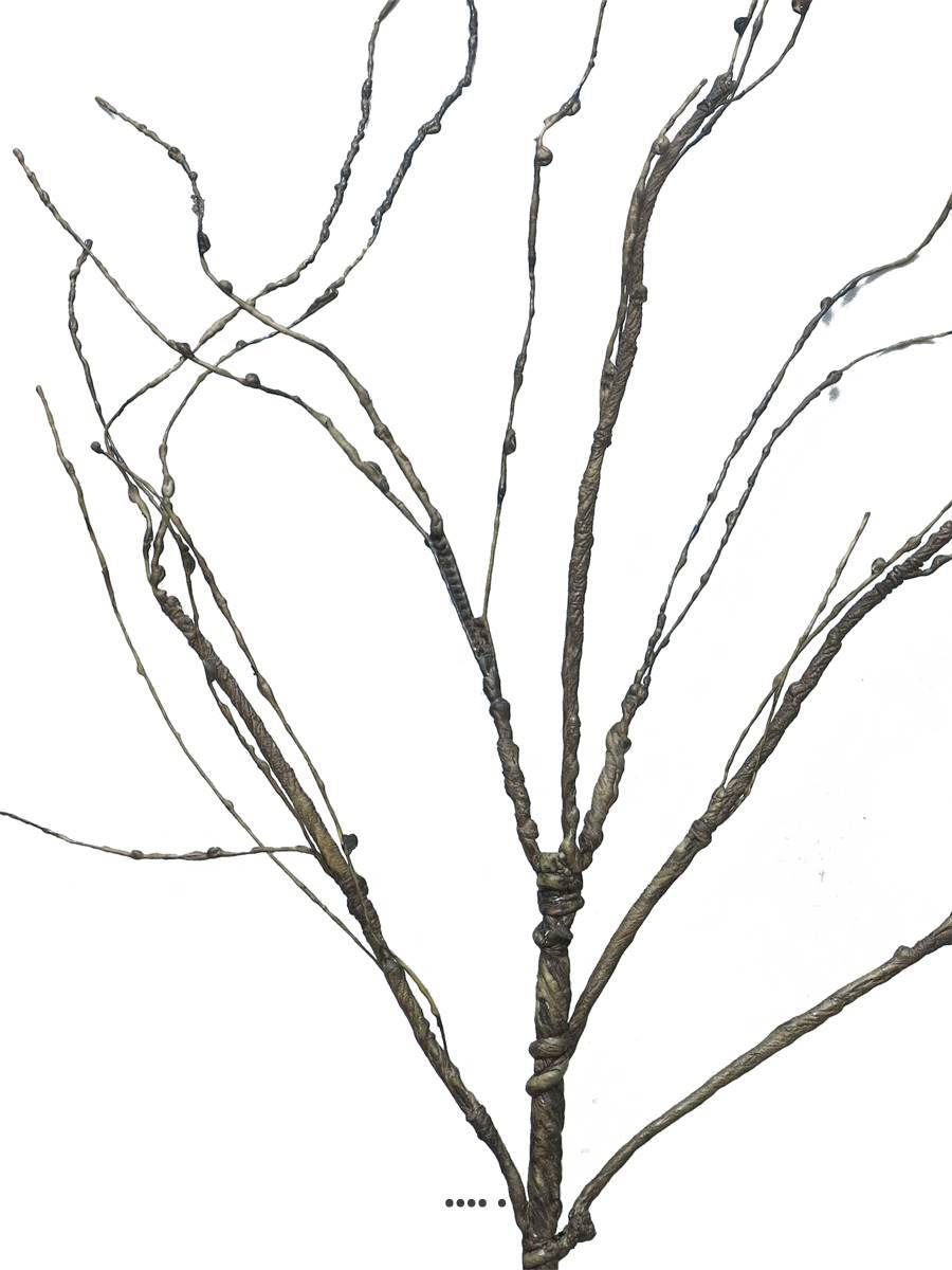 Artificielles - Branche de bois artificielle, 5 ramures, H 110 cm - BEST - Image 4