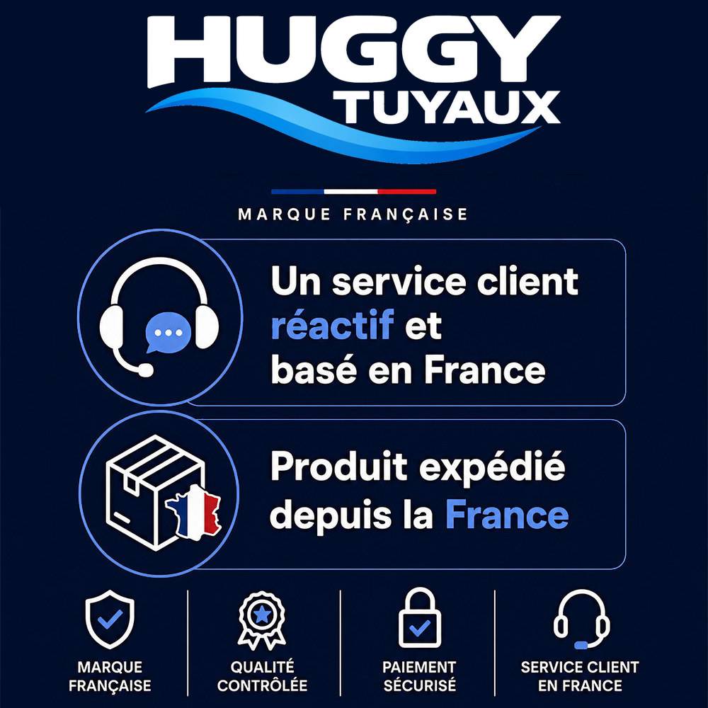 Huggy Tuyaux - Tuyau d'aspiration ALIFLEX Ø 30 mm - Longueur 15 mètres - HUGGY TUYAUX - Image 6