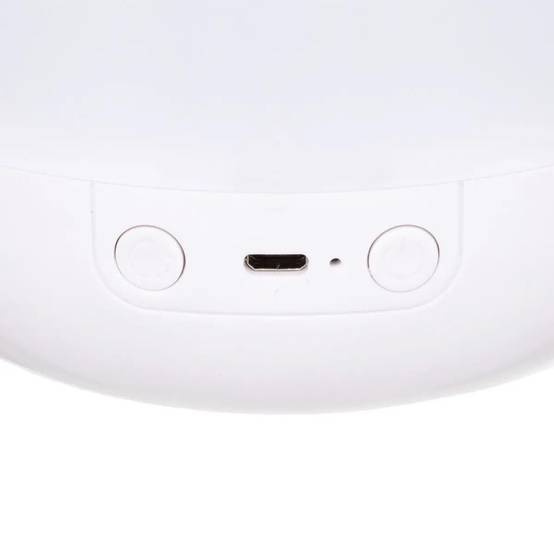 Veilleuse Rotative Enfant "Chat" 12cm Blanc - Image 2