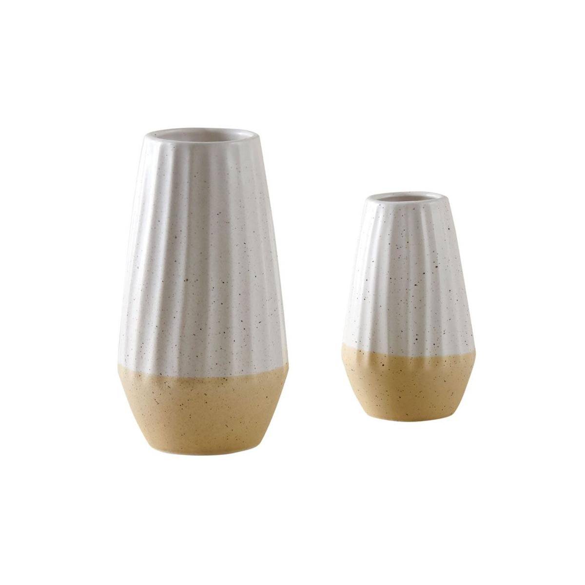 Aubry Gaspard - Vases en céramique Terrazzo (Lot de 2) - Image 1