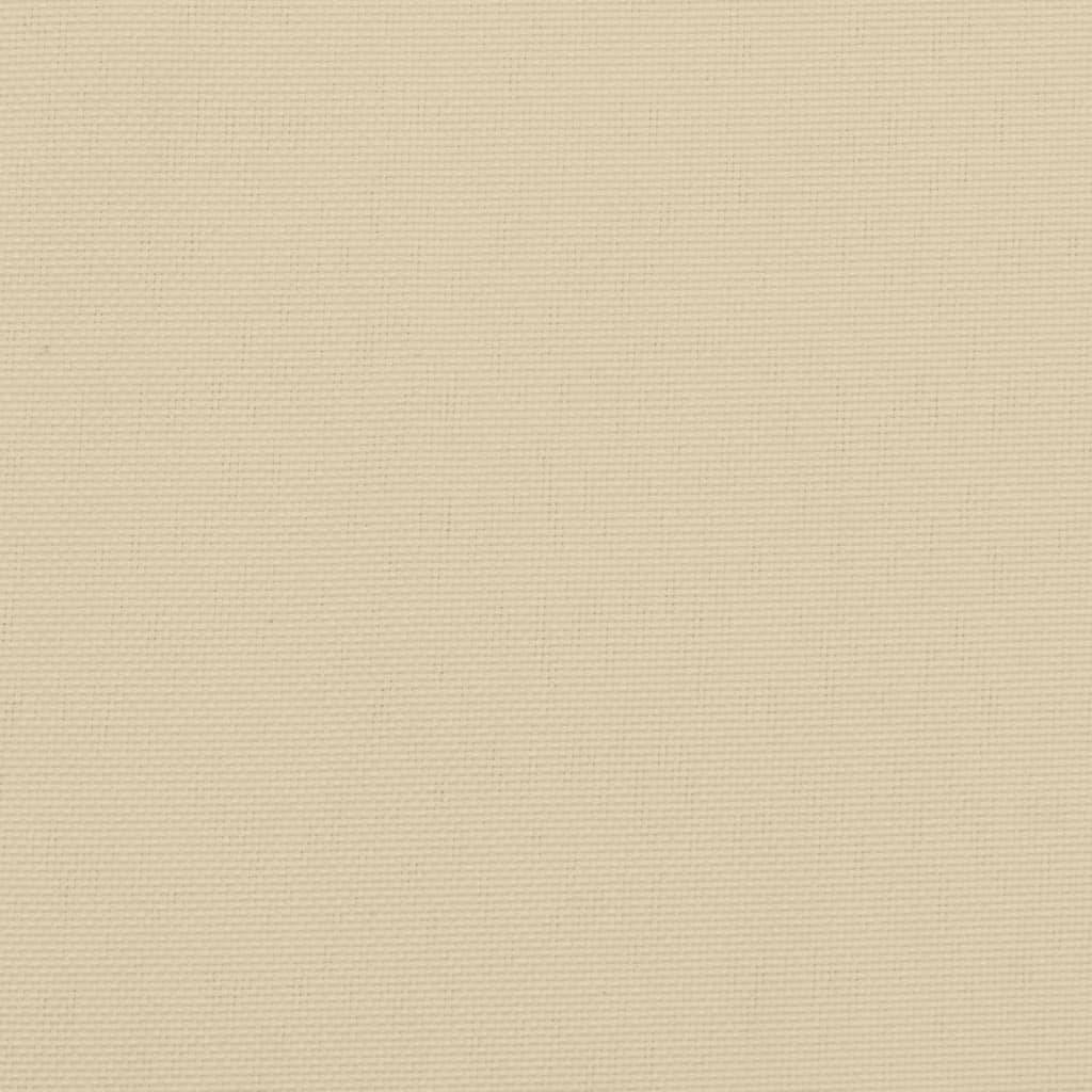 Lot de 4 Coussins d'extérieur - Coussins de chaise de jardin dossier haut - Coussins de Siège pour intérieur et extérieur beige tissu - Image 9
