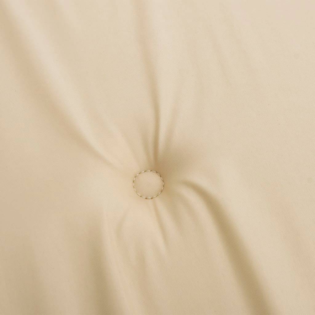 Lot de 4 Coussins d'extérieur - Coussins de chaise de jardin dossier haut - Coussins de Siège pour intérieur et extérieur beige tissu - Image 8
