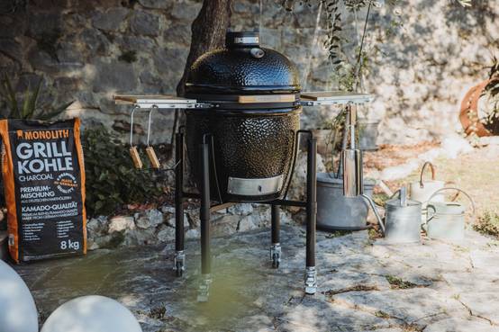 Kamado Monolith ONE . 55 + chariot - Image 4