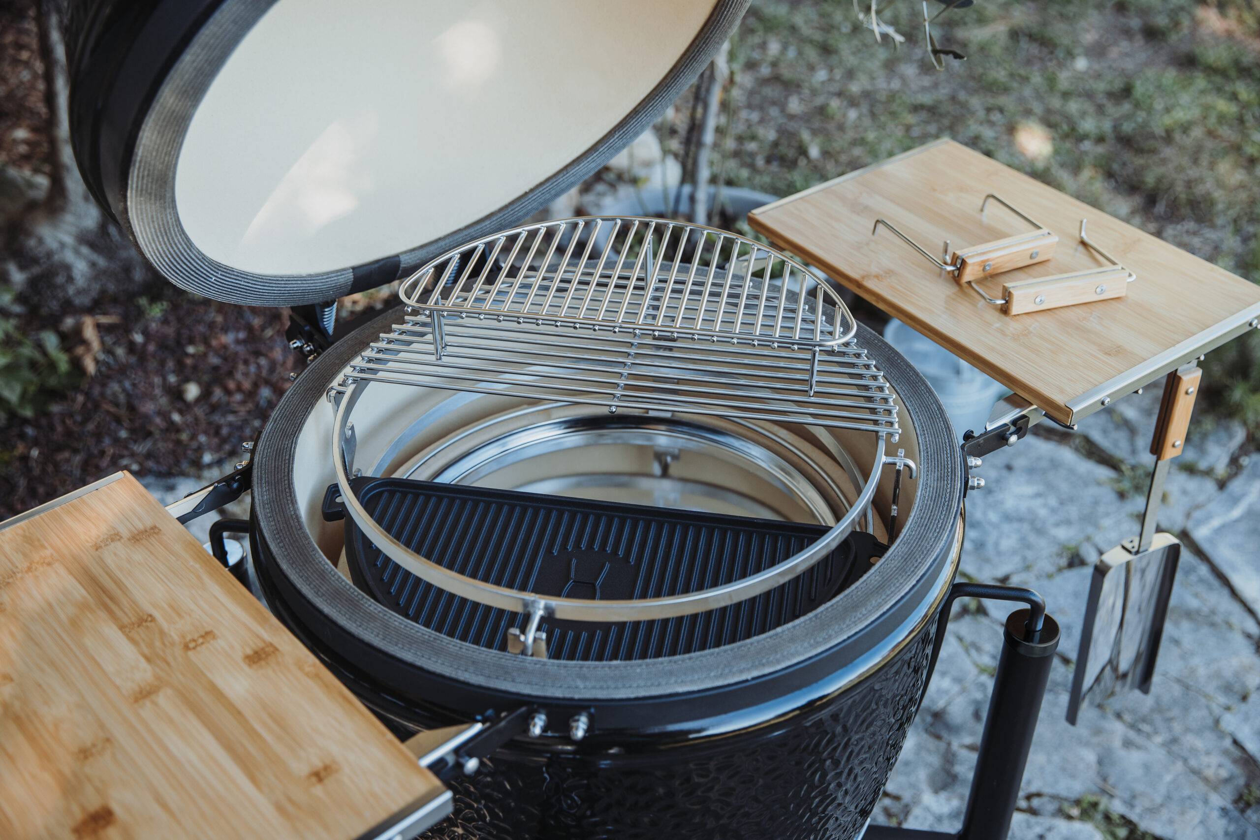 Kamado Monolith ONE . 55 + chariot - Image 7