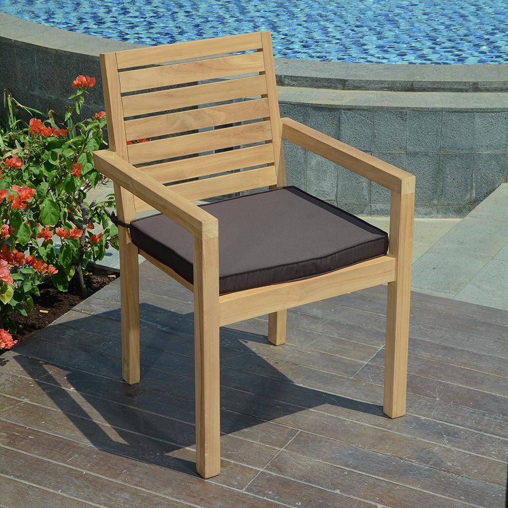 Coussin Chocolat pour fauteuils fixes - TECK'Attitude - Image 2