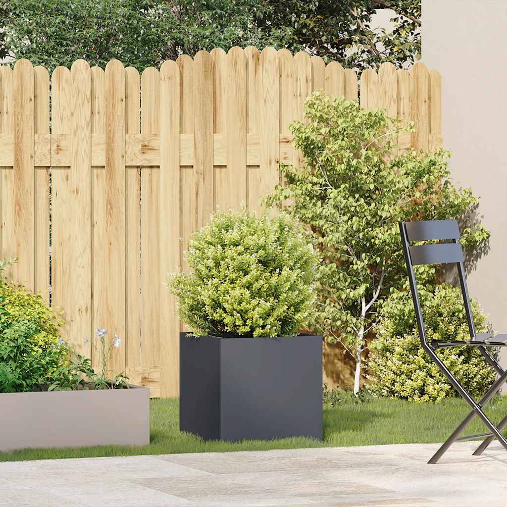 PANGIVO - Jardinière acier laminé à froid anthracite 40 x 40 x 40 cm - PANGIVO - Image 3