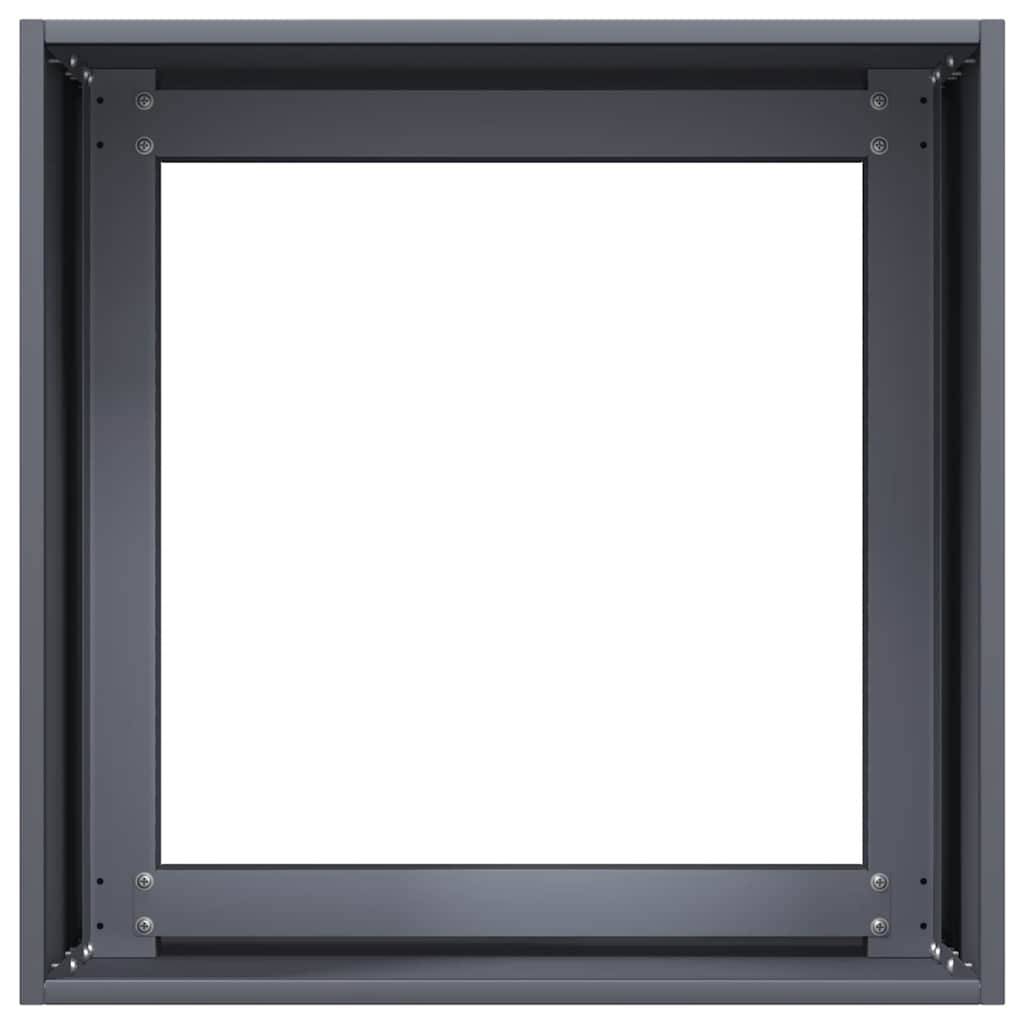 PANGIVO - Jardinière acier laminé à froid anthracite 40 x 40 x 40 cm - PANGIVO - Image 5