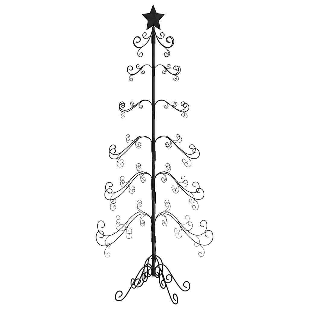 Prolenta Premium - Sapin de noel en bois Paul-Louis-René Noir 81 X 81 cm - P87209N - Image 2