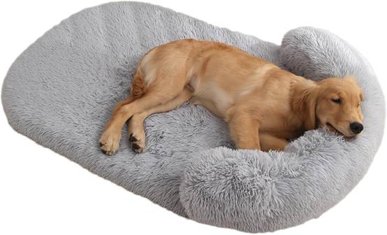 Panier Chien Orthopedique gris clair L