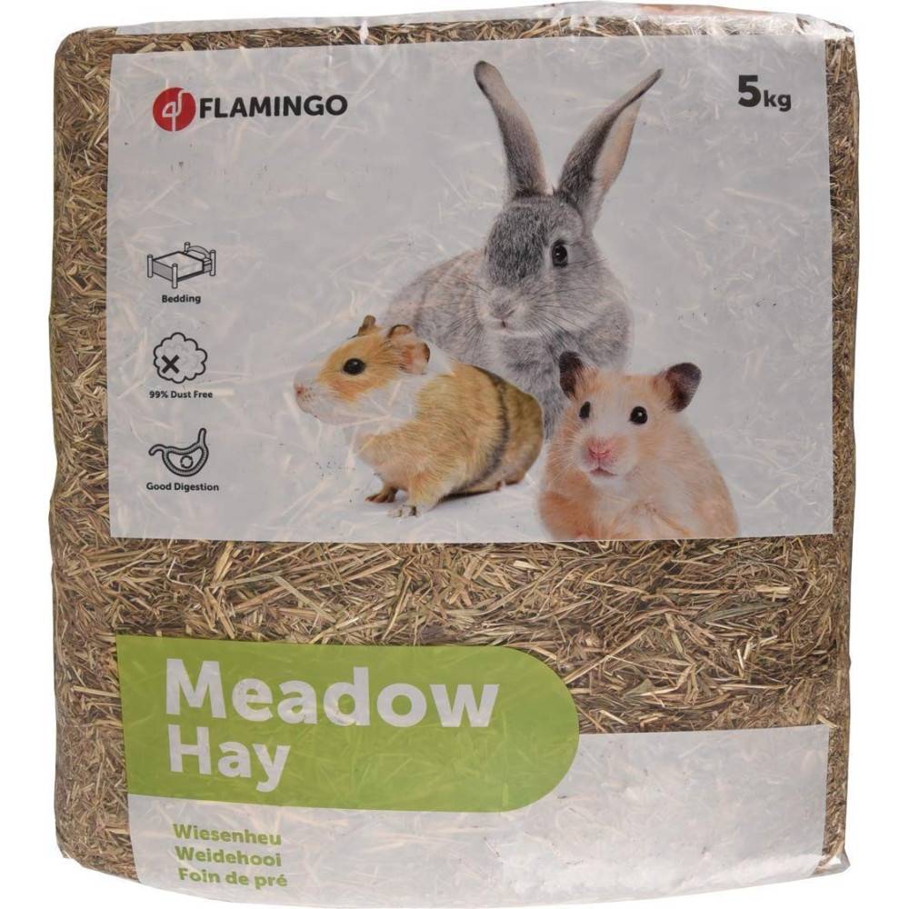 Foin de pré alimentation, 150 litres soit 5 kg pour rongeurs - Image 2