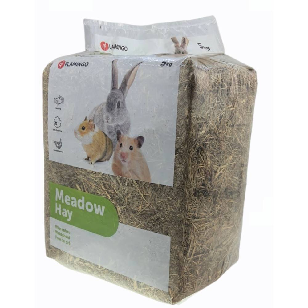 Foin de pré alimentation, 150 litres soit 5 kg pour rongeurs - Image 4