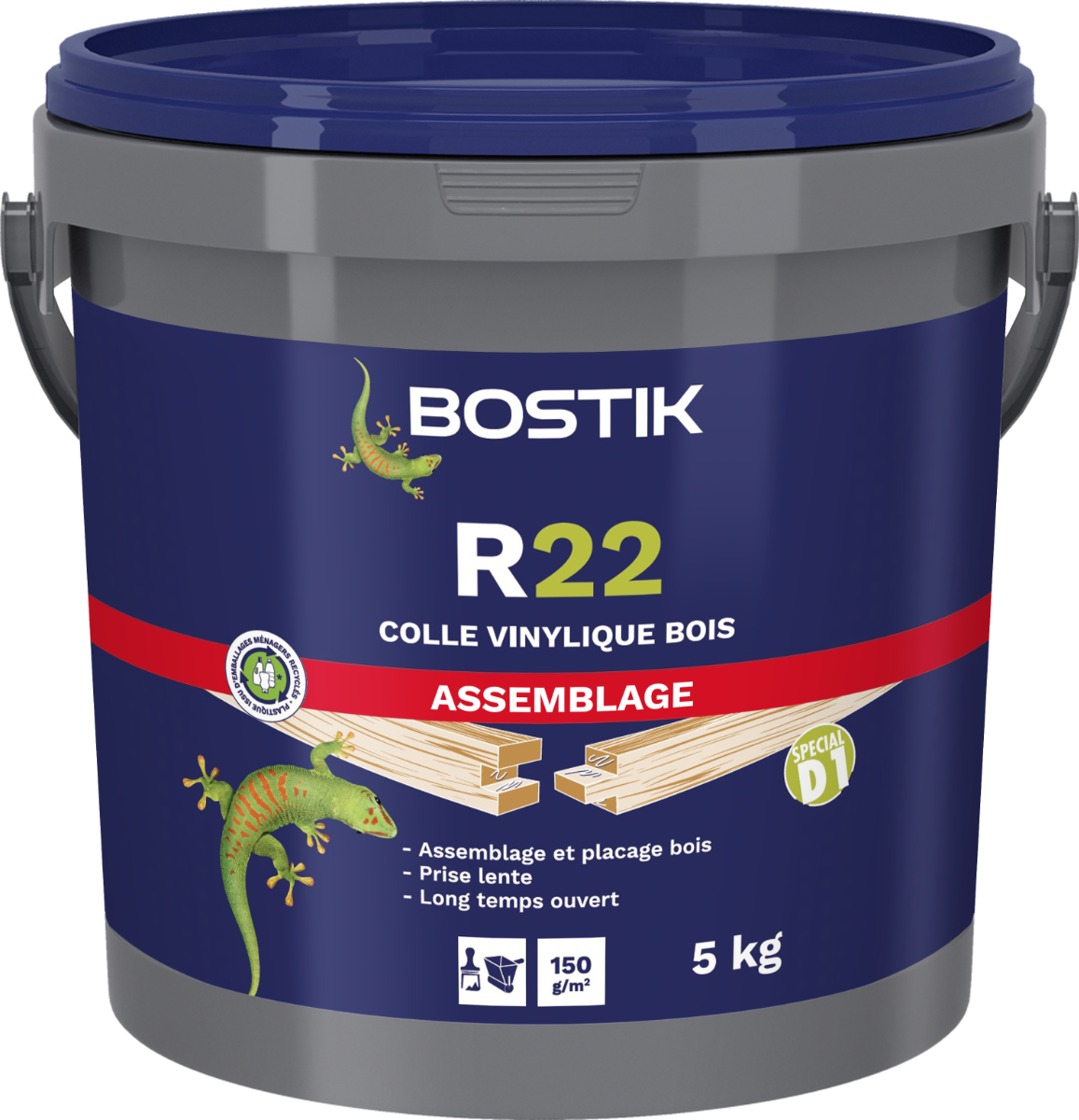 Bostik - Colle BOSTIK R22 Lente Seau de 5 KG - 30604649 - Image 1