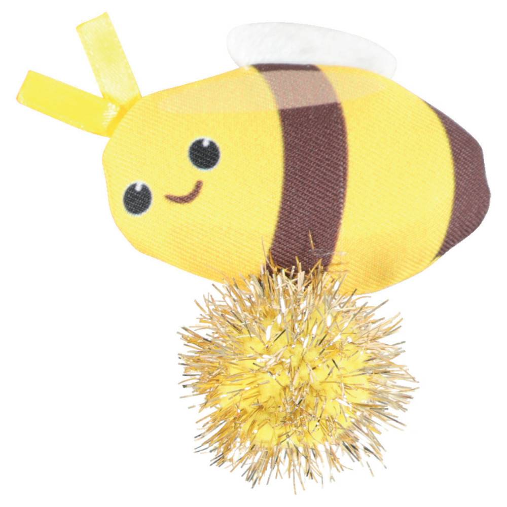 Zolux - zolux - Jouet chat Lovely abeille Taille 8 x 6 cm x 2.5 cm avec catnip - Image 1