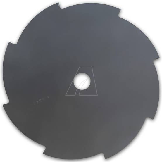 Arnold - Lame de coupe pour débroussailleuse 255 mm, 8 dents, TC Ø 25,4 mm, 1,4 mm Arnold