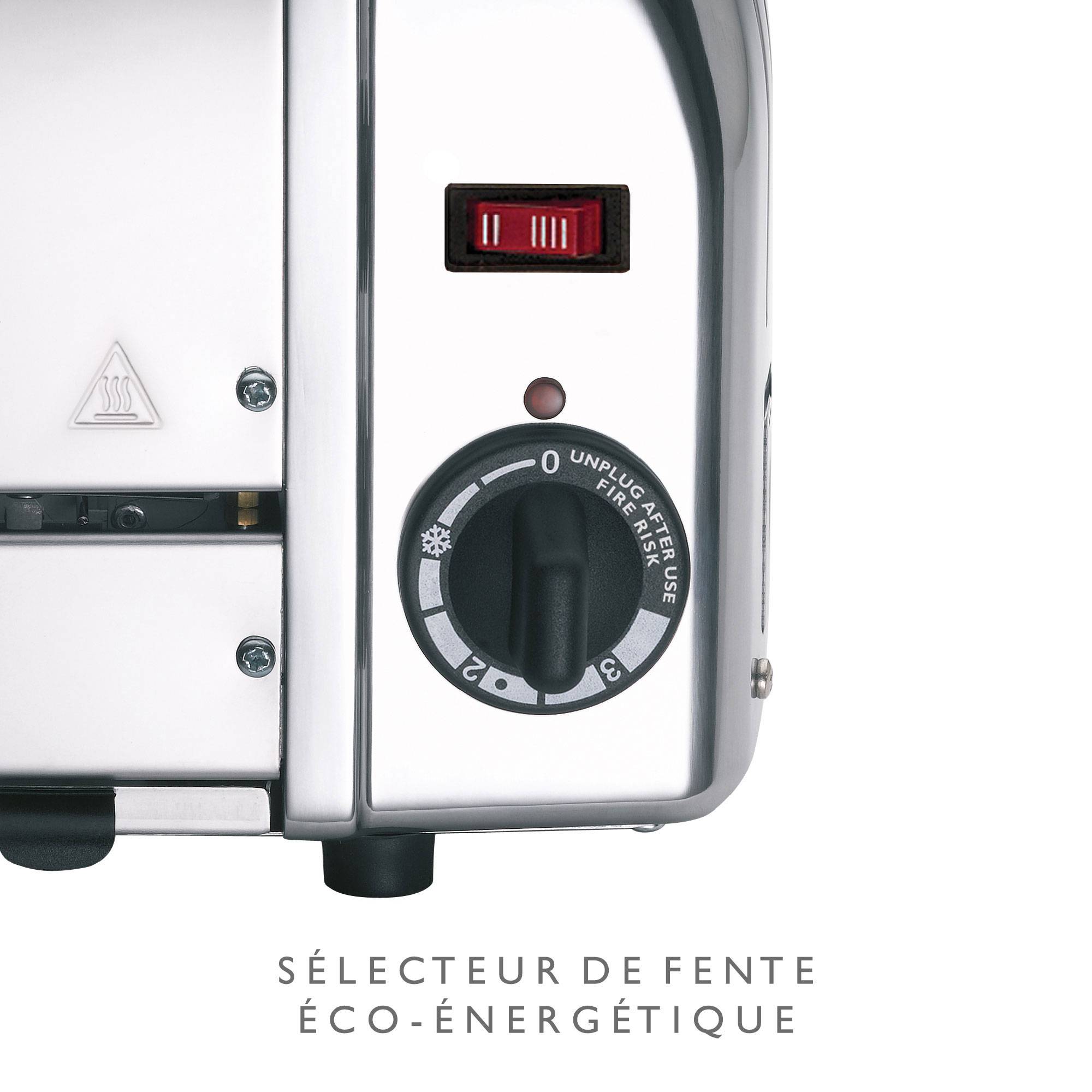 Grille-pains 4 fentes 2200w inox 40365 Dualit - Image 6