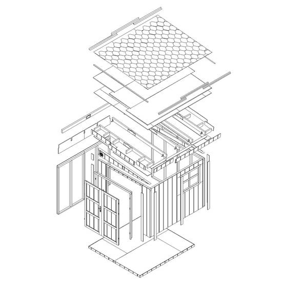 Timbela - Abri de Jardin Qualité Premium 5,9 m² / H231x248x294 cm avec plancher e paroi latérale - Construction de Panneaux LP Smartside - Timbela M938 - Image 7