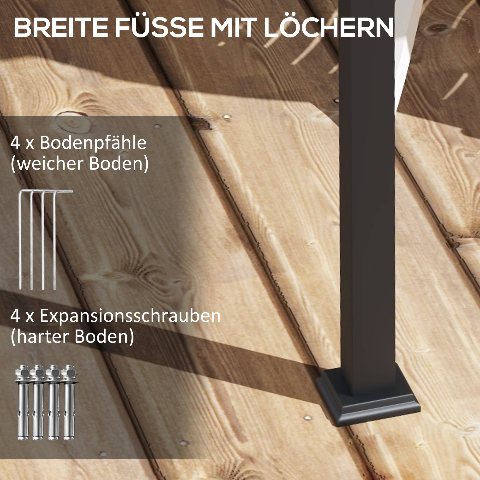 ComfortXL - Pergola murale aluminium jardin toit rétractable abri terrasse 3x3m crème - ComfortXL Outdoor Living - Image 8
