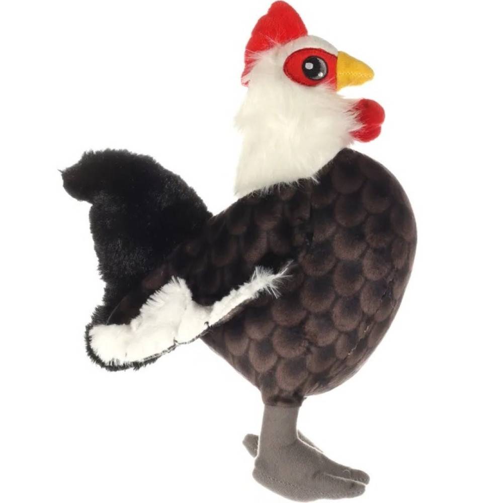 Flamingo - Flamingo - Peluche Coq Paloma brun 28 cm, pour chien - Image 2