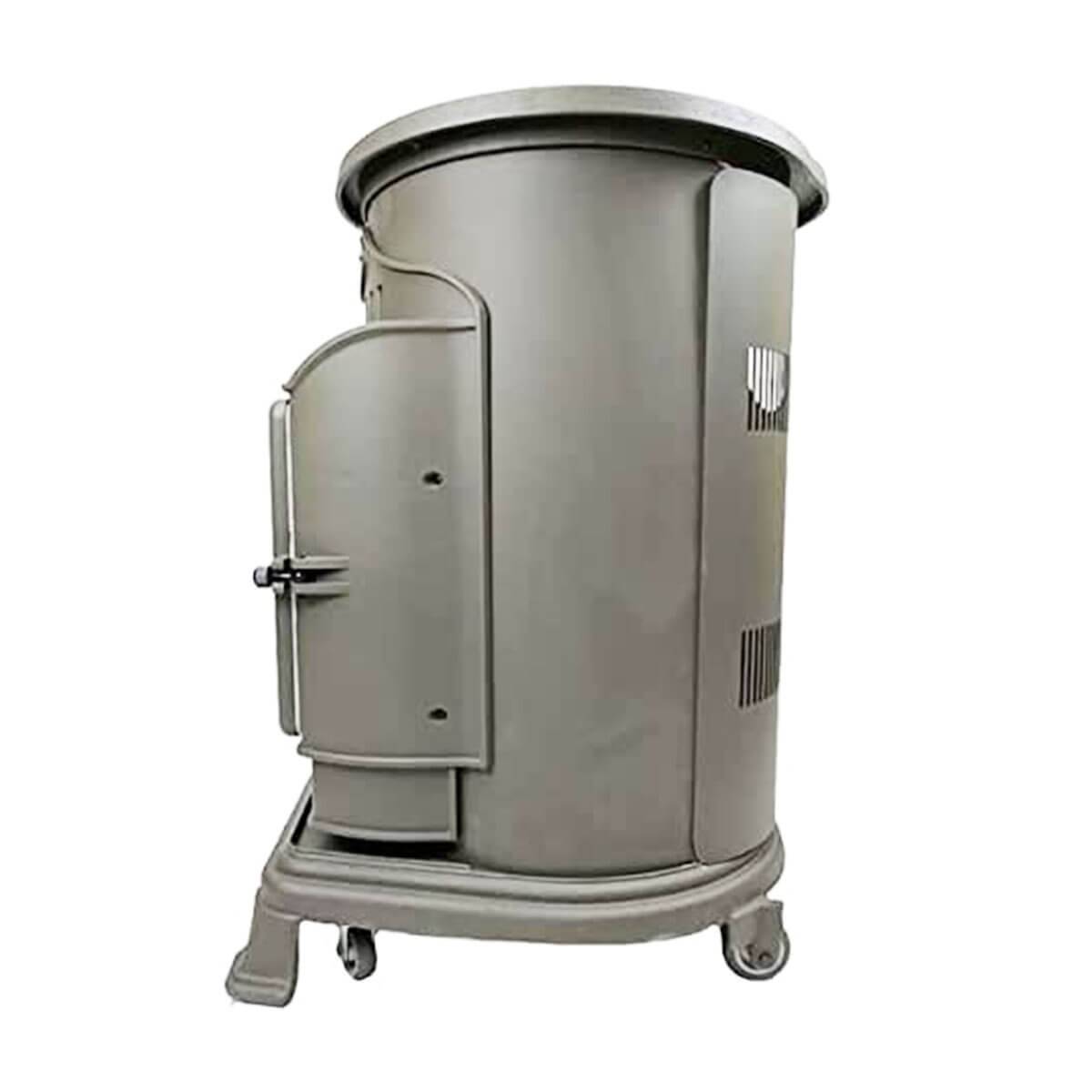 Universal - Poele à gaz 3,4KW Fonte véritable Provence Marron miel + Tuyau gaz + Detendeur gaz butane UNIVERSAL - Image 10